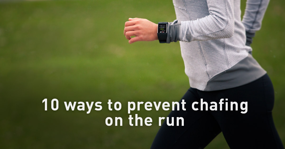 How to Prevent Chafing During Hot Runs