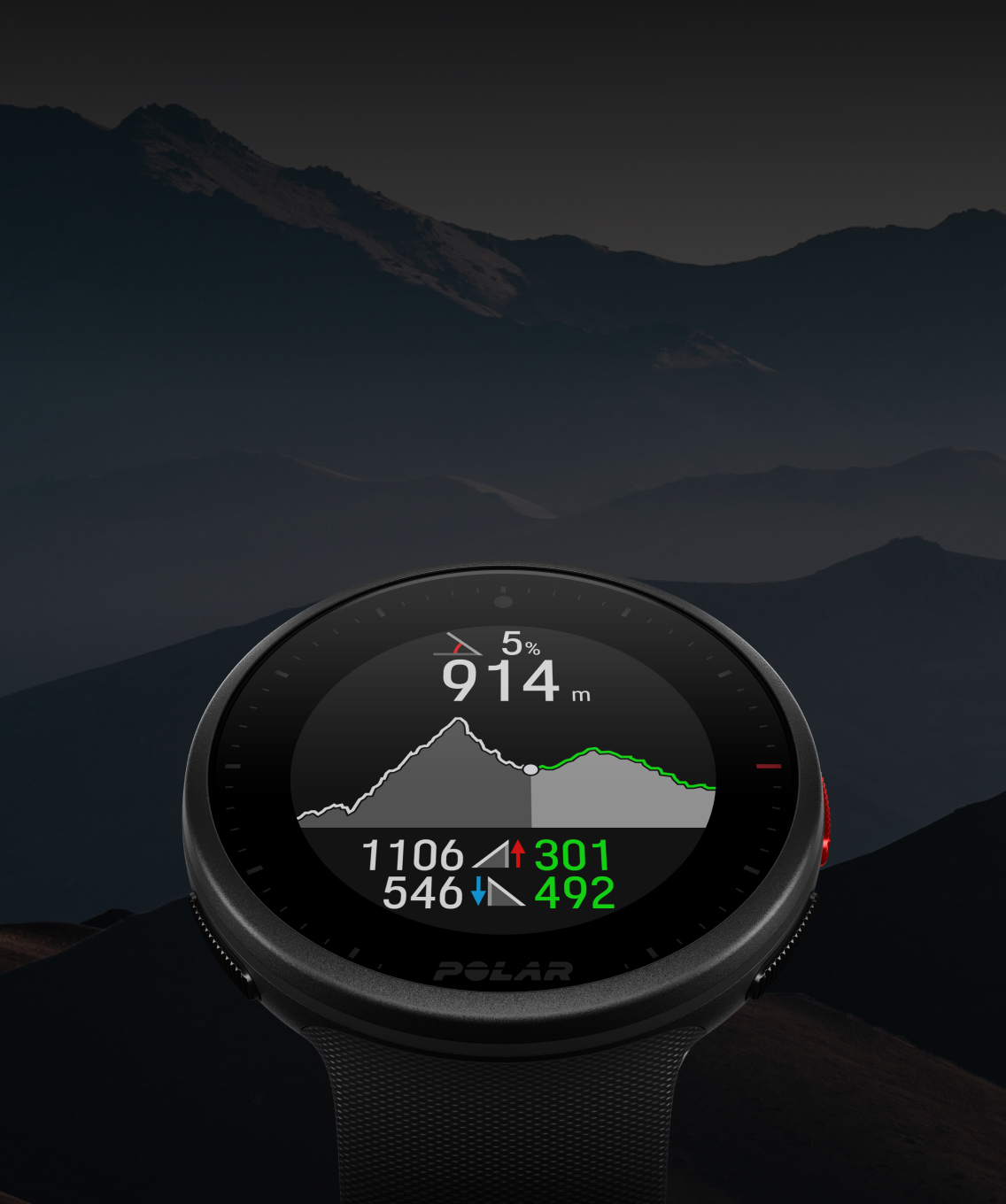 Relógio Smartwatch e Monitor Cardíaco de Pulso e GPS POLAR VANTAGE V2 -  Preto - Relógios NextTime