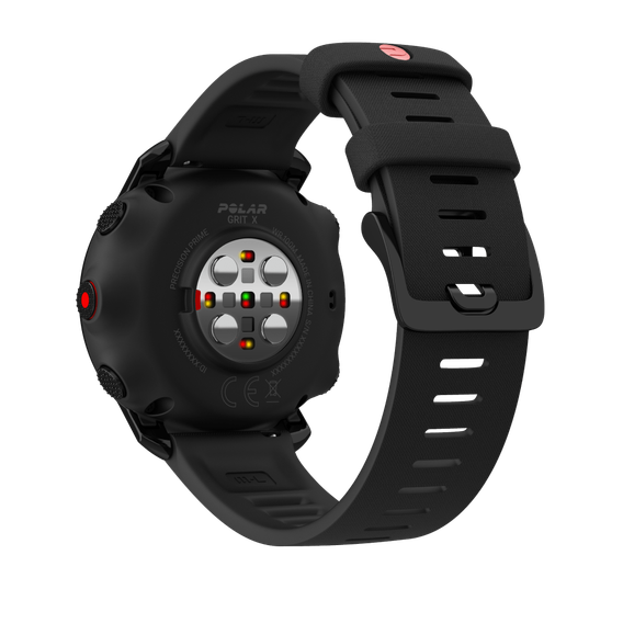 Polar Pacer Pro - Advanced GPS Running Watch - Ultra-Light Design & Grip  Buttons - New Training Program & Recovery Tools Gray-Black S-L