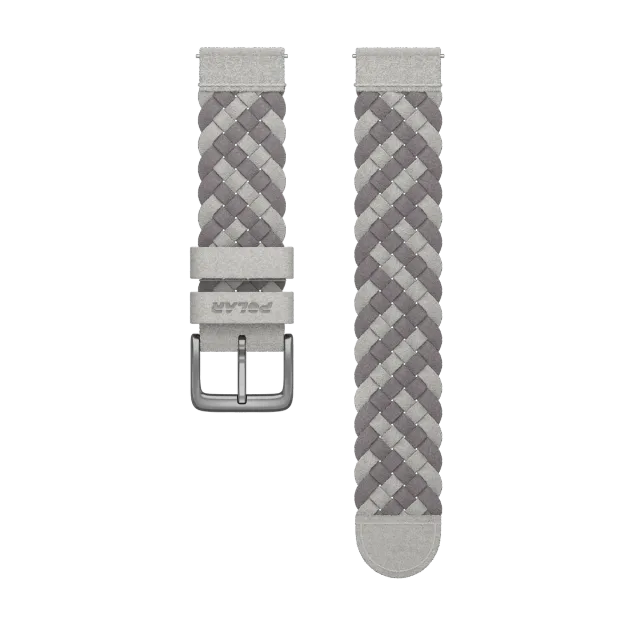 Polar Alcantara Stone Armband, 20 mm