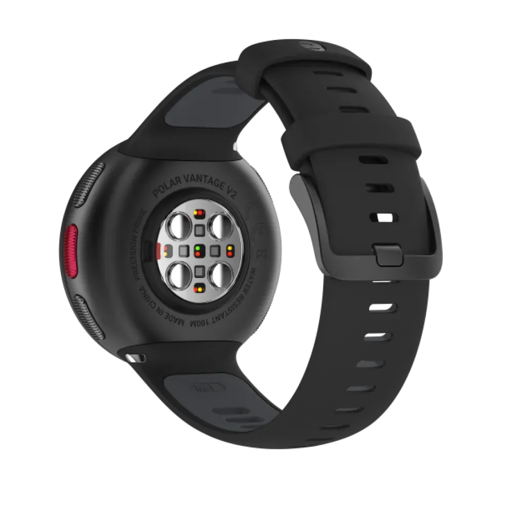 Polar Reloj deportivo Vantage V para correr, ciclismo, natación, etc.  Precisión Prime Sensor Fusion Tecnología habilitada, impermeable, reloj GPS