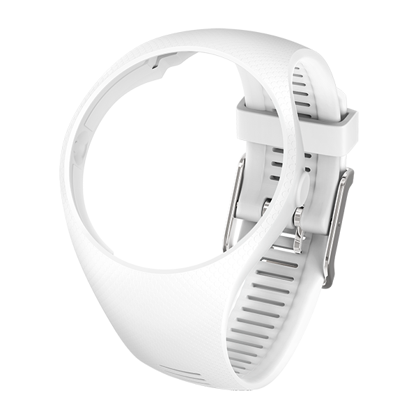 Polar Changeable M200 Wristband, White, Medium / Large