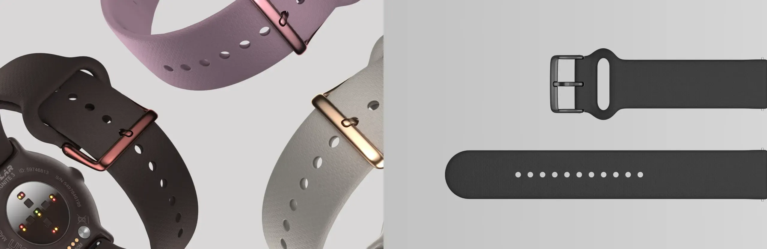Chofit - Bandas de repuesto compatibles con Polar Vantage M pulseras de  silicona deportiva compatible con Polar Vantage M Smartwatch