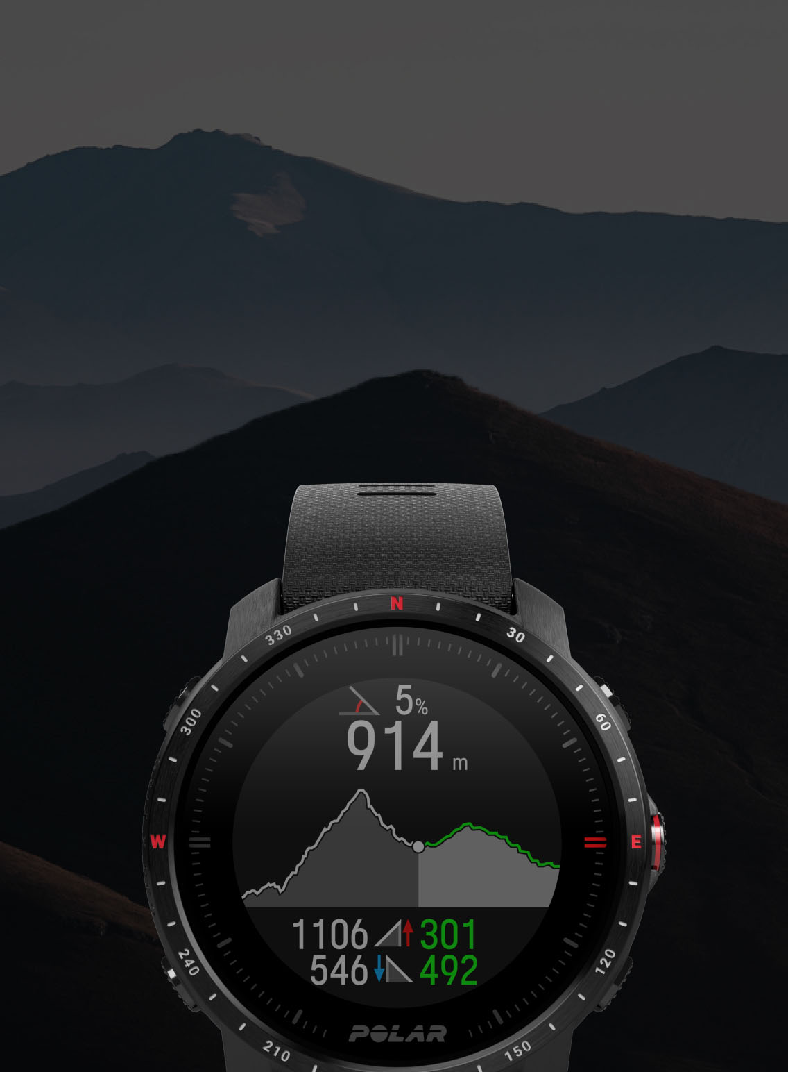 Polar Grit X Pro, Premium Outdoor Multisport Watch